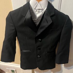 Classic Black Kids Formal Jacket
